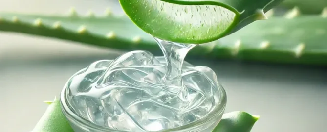 proceso gel aloe vera